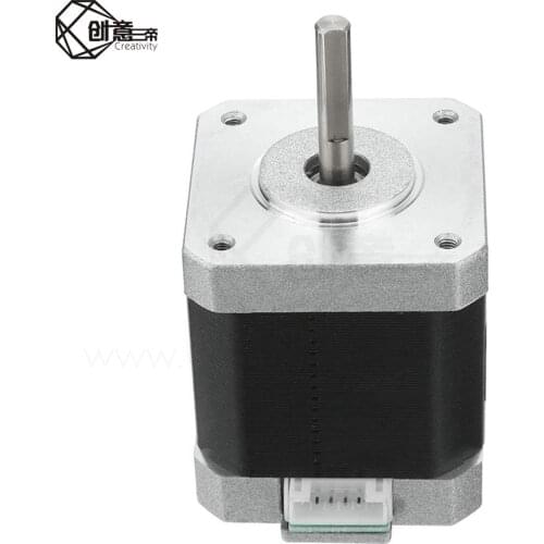 1pcs/lot CE certification 4-lead Nema17 Stepper Motor 48mm length / 78Oz-in / 1.8a Nema 17 motor 42BYGH (17HS8401S) motor