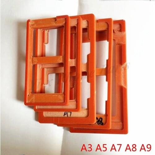 5pcs/lot for Samsung Galaxy A3 A5 A7 A8 A9 LCD Screen Mould Molds Touch Glass Holder Moulds