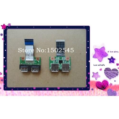 Free shipping new original laptop USB board USB interface board for HP CQ43 G43 430 431 435 436 USB board with cable