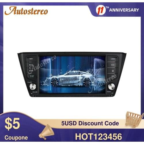 Wireless Carplay For Skoda Fabia Android 10.0 64GB Stereo Headunit Multimedia Player Auto Radio Player Car GPS Navigation Player