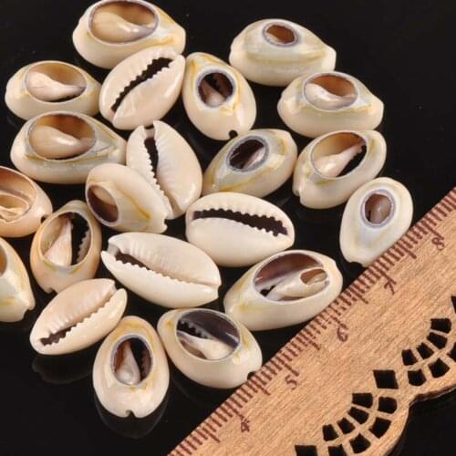 Creamy white Natural Shell Loose Beads for jewelry making for Home Decoration Craft 50pcs TR0079