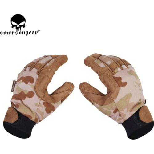Emersongear Tactical Lightweight Camouflage Gloves Outdoor Hunting Airsoft Wargame Emerson Full Finger Gloves EM8725 EM8726
