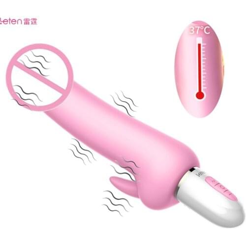 Leten Intelligent heating Dildo 3 Motor G vibrator Sex toys for woman & men Vibrators for women Clitoris stimulator Adult toys