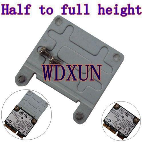 Mini PCI-E half-height to full-height metal frame,wireless full size bracket, racks full height card WIFI 3G dedicated card