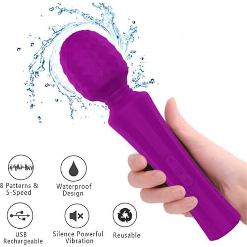 Powerful Vibrators For Women Magic Wand Body Massager AV Vibrator Sex Toy For Woman Clitoris Stimulator Female Adult Sex Product