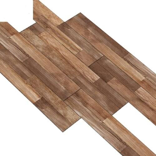 Bedroom Decoration Room Decoration Living Room Decoration Wood Grain PVC Floor Sticker Waterproof Wear-Resistant Floor Sticker