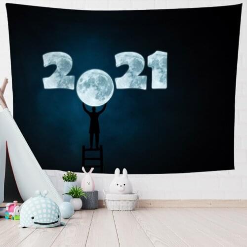 Aesthetic Anime Tapestry Wall Hanging 2021 Girl Printed Colorful Wall Tapestry Home Bedroom Decoration 0.75*1/1.3*1.5/1.5*2m 1pc
