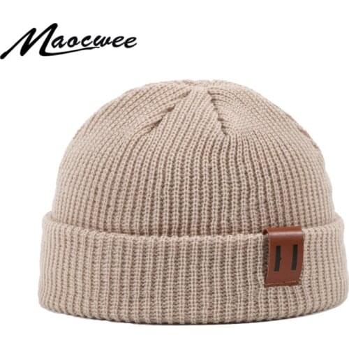 2019 New Autumn Winter Hat Knitted Hat Kids Adult Soft Warm Beanie Hat Girls Crochet Elasticity Knit Hats woman Casual Warm Cap