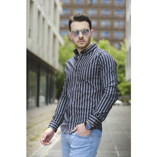 Oksit Men's Striped Shirts