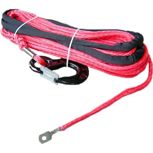 Wholesale12mm*40m synthetic winch rope,kevlar winch rope for utv atv 4wd winch