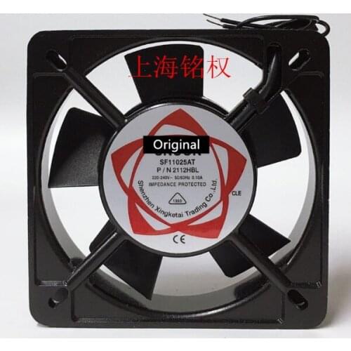 Original 100% working SF11025AT 2112HSL 11CM 220V ultra-quiet chassis cooling fan