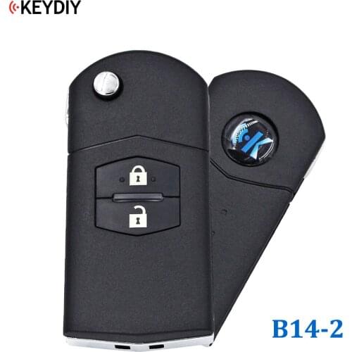Original 2 Buttons Universal KEYDIY B14-2 M Style Remote Control Key B-Series for KD900 KD900+,URG200 KD-X2 Key Machine