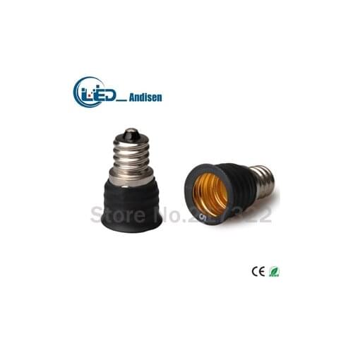 E12 TO E17 adapter Conversion socket High quality material fireproof material E12 socket adapter Lamp holder