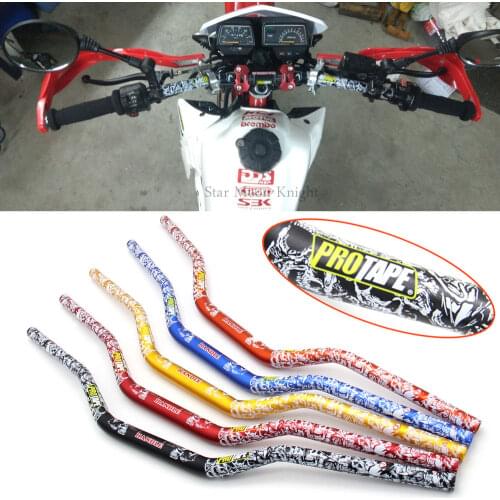Handlebar PRO Taper Pack Fat Bar 1-1/8" Dirt Pit Bike Motocross Motorcycle Handlebar 810mm length 28.5mm PRO aluminum Universal