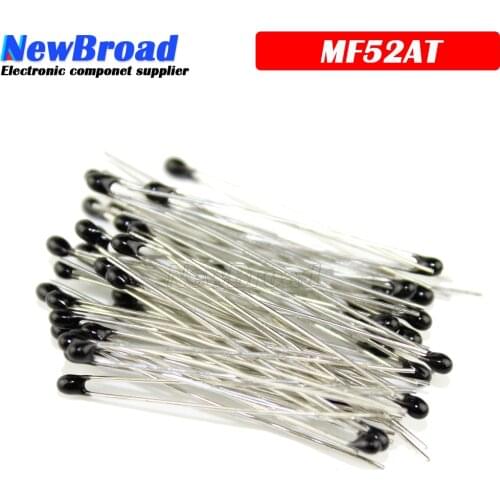 20pcs MF52AT MF52 B 3950 NTC Thermistor Thermal Resistor 5% 1K 2K 3K 4.7K 5K 10K 20K 47K 50K 100K