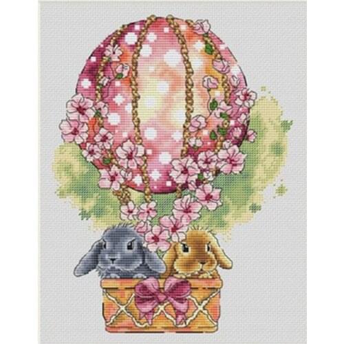 TOP Running towards dream patterns Counted Cross Stitch 11CT 14CT 18CT DIY Cross Stitch Kits Embroidery Needlework Sets