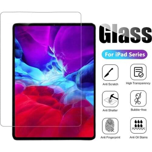 Tempered Glass For iPad Air 1 2 3 4 2020 Screen Protector For Aipad 7th Generation 10.2 Pro 9.7 10.5 11 Mini 5 Protective Glass