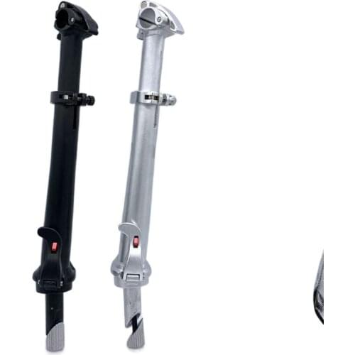 25.4mm Aluminum Alloy Foldable Bicycle Handlebar Stem Lower Tube Folding Riser To The Right Electric Scooter Bicycle Stem