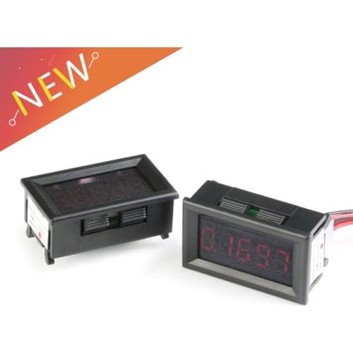 0.36" 5 Digits Ammeter 0-3.0000A LED Digital Voltmeter Ammeter Volt Ampere Meter Amperemeter Voltage Indicator Tester