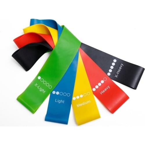 Yoga Resistance TPE Rubber Band Portable Athlete Home Outdoor Rally Ring Fitness Equipment Pilates Sports Training Accessories