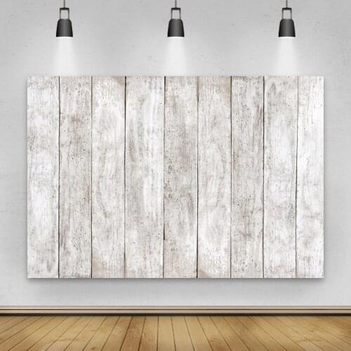 Laeacco White Wooden Board Texture Newborn Baby Shower Backdrop Photography Background For Photo Studio Photophone Photozone