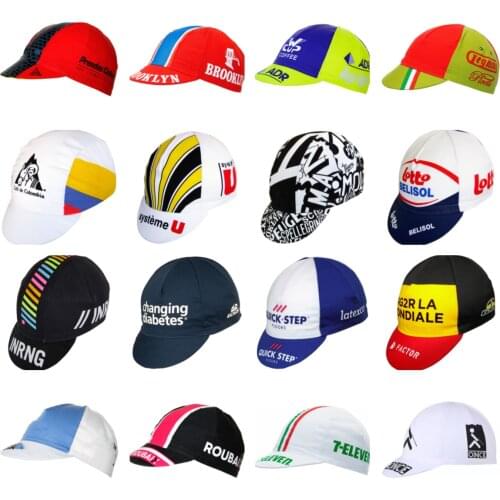 Classical Retro Multi Types New Team Pro Cycling Caps Men and Women Road Mountain Bike Race Chooses cycling caps road bicycle