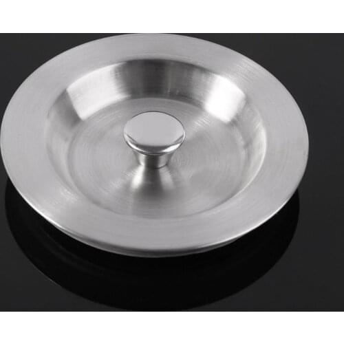 Kitchen Stainless Steel Bath Tub Filter Sink Floor Plug Laundry Bathroom Water Stopper Tool New