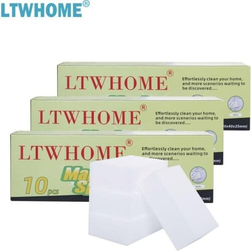 LTWHOME Magic Cleaning Eraser Sponge Melamine Foam High Quality 90 X 60 X 30mm