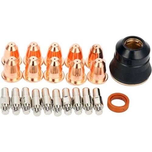 Best Plasma Electrode PR0110 Tip 0.8 PD0116-08 Shield Cup PC0116 Diffuser PE0106 Consumables for Trafimet S45 Torch