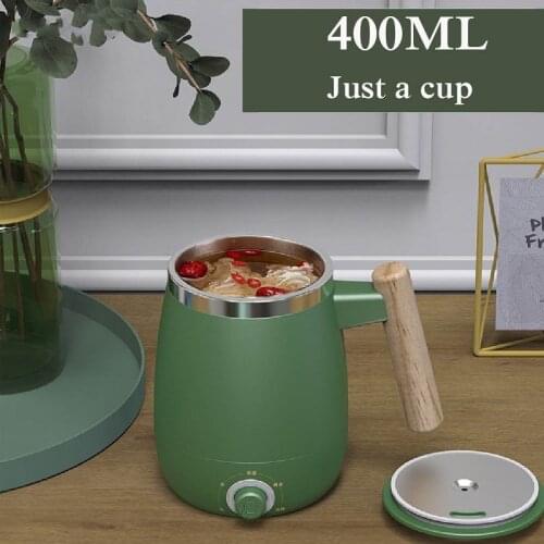 400ml Multi-Function Electric Heating Mug Heating Mug 304 Stainless Steel Brewing Tea Health Mug Electric Boiling Water Mug 220V