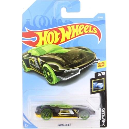 2019-11 Hot Wheels GAZELLA GT Mini Alloy Coupe 1/64 Metal Diecast Model Car Kids Toys Gift