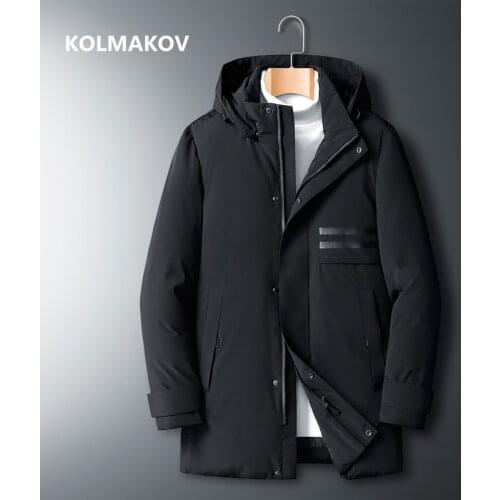 2021 new arrival winter Classic Casual jacket 90% white duck down hooded jackets men,warm thicked parkas coat,size L-7XL,8XL