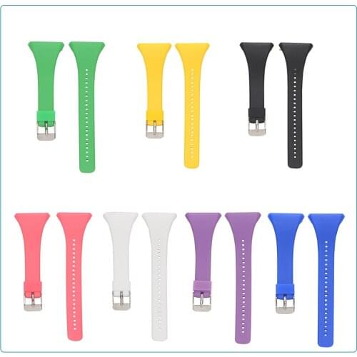 EiEuuk Soft Silicone Replacement Watch Band Wrist Strap Bracelet for Polar FT4/FT7 Heart Rate Monitor and Sports Watch