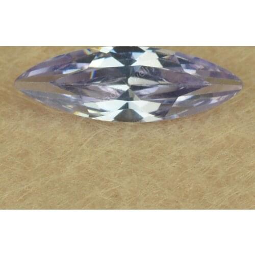 Sale 1.5x3-10x20mm 5A Lavender Violet Color Marquise Shape Cut Synthetic Cubic Zirconia Gems Loose CZ Zircon Stone For Jewelry
