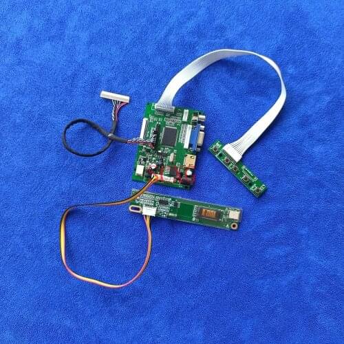 LCD controller drive board 30 Pin LVDS 1920*1080 DIY Kit screen HDMI-compatible VGA 2AV For N184H3-L01/N184H3-L02 display 1-CCFL