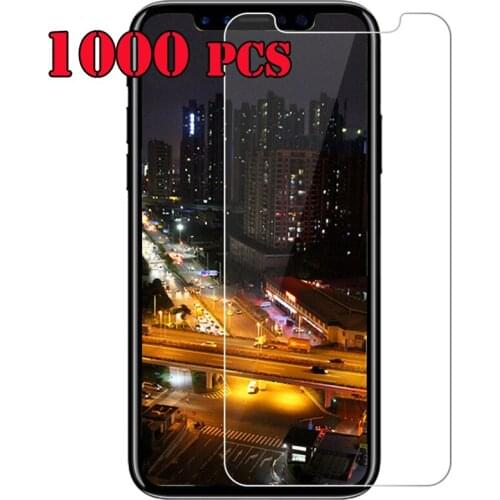 1000pcs 2.5D Tempered Glass Shield Screen Protector Cover Film Guard For iPhone 12 Mini 11 Pro Max XS XR X 8 7 6 6S Plus SE 5 5S