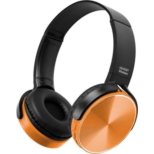 XB450 Plug-in Card FM Wireless Headset Bass Noise Cancelling Adults Music Wireless Headphones For Game