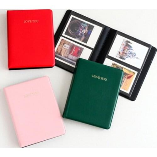 64 Pockets LOVE YOU Photo Album Picture Holder for Polaroid Fujifilm Instax Mini