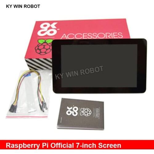 For ​Raspberry Pi 4B/3 Model B+ Plus / 3B Official 7 Inch TFT LCD Touch Screen Shield Monitor Display for Raspberry pi 3B/3B+/4B
