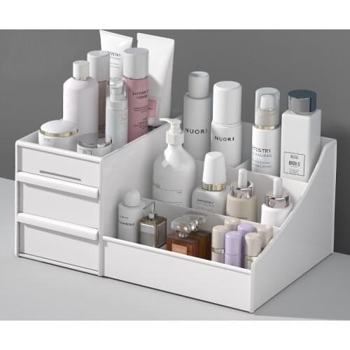 Cosmetische opbergdoos met grote capaciteit makeup box opbergdoos sieraden nagellak makeup box desktop puin opberglade