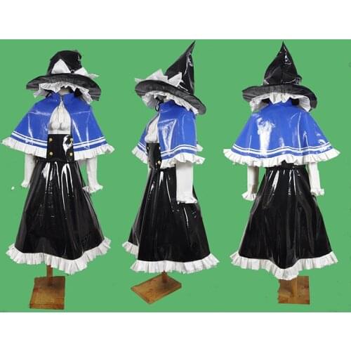 Game Touhou Project Kirisame Marisa Cosplay Costumes MarisaC Uniform Dress Full Set Adult Unisex Role Play Clothing Custom-Make