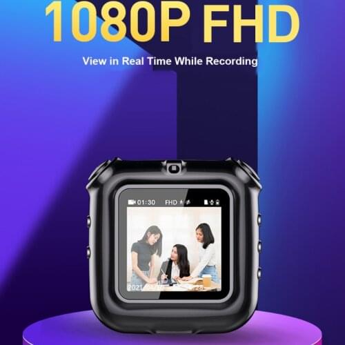 NEW Mini Camera With Display Screen Video Audio Voice Recorder 1080P FHD Clip Camcorder Small Body Cam