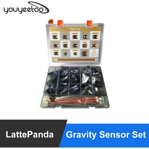 LattePanda Gravity Sensor Set, use LattePanda for Physical Computing