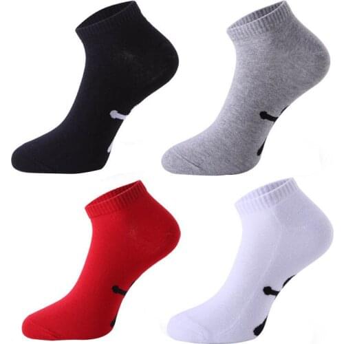 4 pairs Men Socks This Life Year Red Personalized Sox Step On the Ankle Fashion Red Black White Gray Socks Wedding Vintage Socks