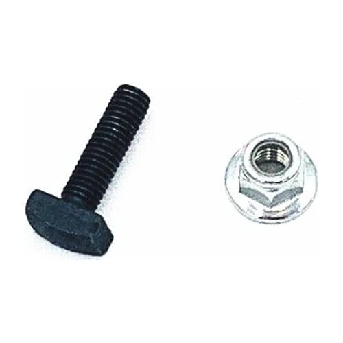 Shumete air jet loom fabric machinery parts, high quality reinforced 12.9 class auxiliary nozzle fixing bolt, nail nut
