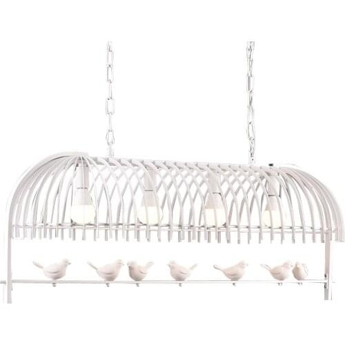Modern Concise The Birds Nest A Living Room Lamp Originality Four Head Personality Bar Counter Bedroom Restaurant Chandelier