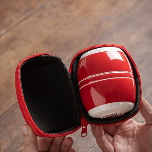 Japanese Travel Mug Portable Office Cup With Filter Outdoor Car Quick Cup Concentric Teacup