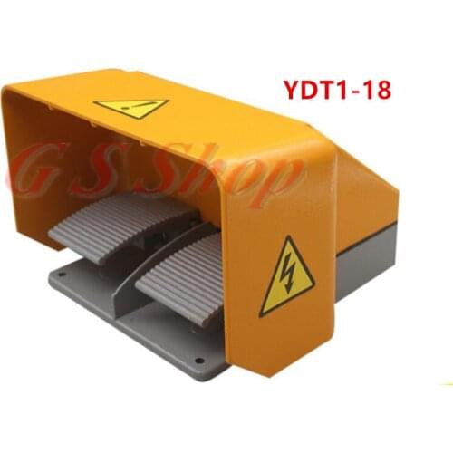 YDT1-18 Foot Switch Pedal Foot Control Switch YDT1-18 double pedal use for bending machine punch