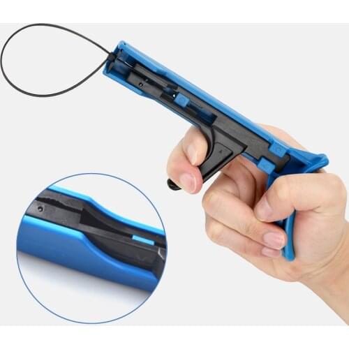 1pcs New Hot Sale TG-100 Fastening and Cutting Tool Gun Automatic Tensioning for Nylon Cable Tie Special Pliers Hand Tools