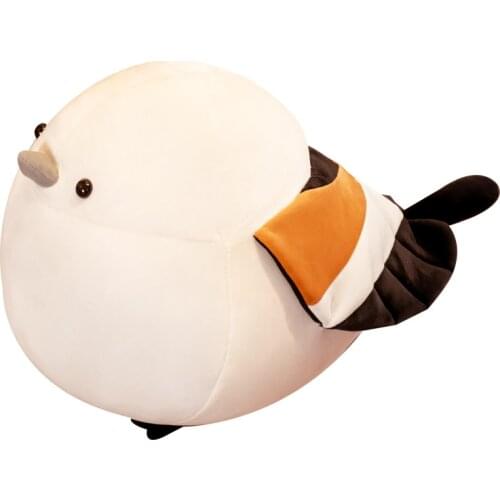 1pc 35cm Lifelike White Bird Plush Toy Kawaii Stuffed Animal Toy For Children Kids Doll Soft Cartoon Pillow Lovely Birthday Gift